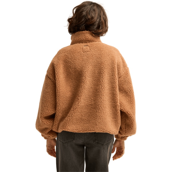 2026 Billabong Womens Run The Road Fleece EBJPF00113 - Sugar Almond